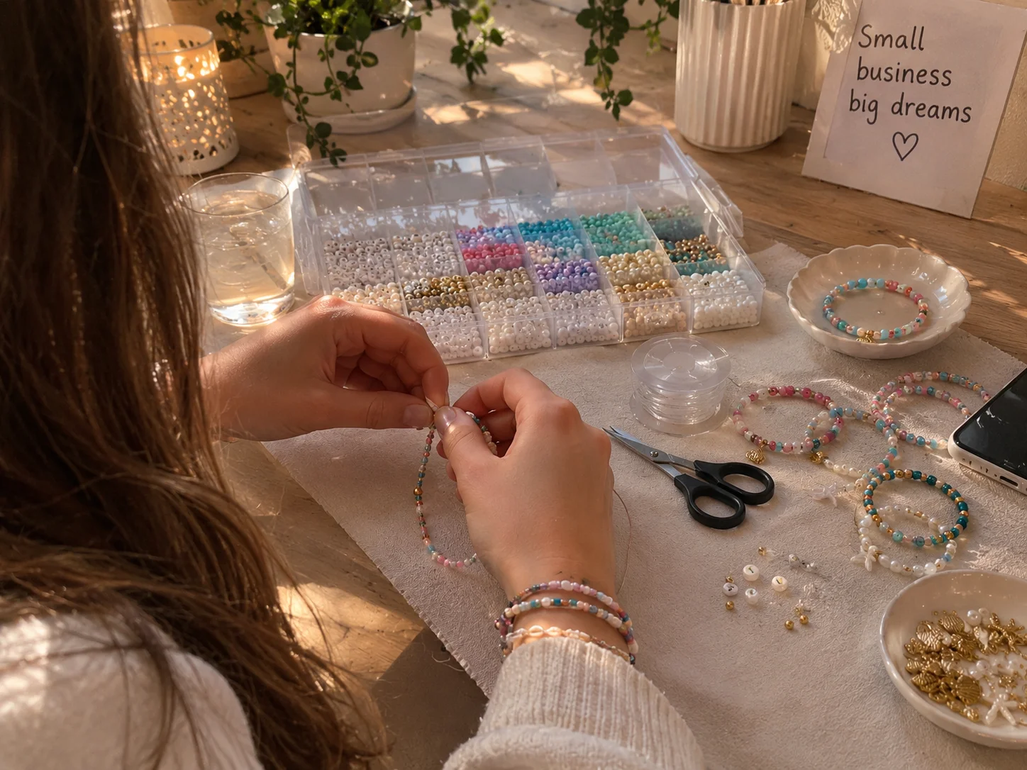 Handgemachte LUMISMI Armbänder